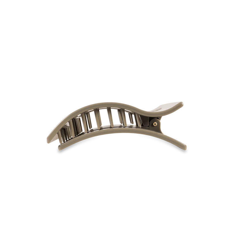 Teleties Small Flat Rectangle Hair Clip Sage It Ain't So