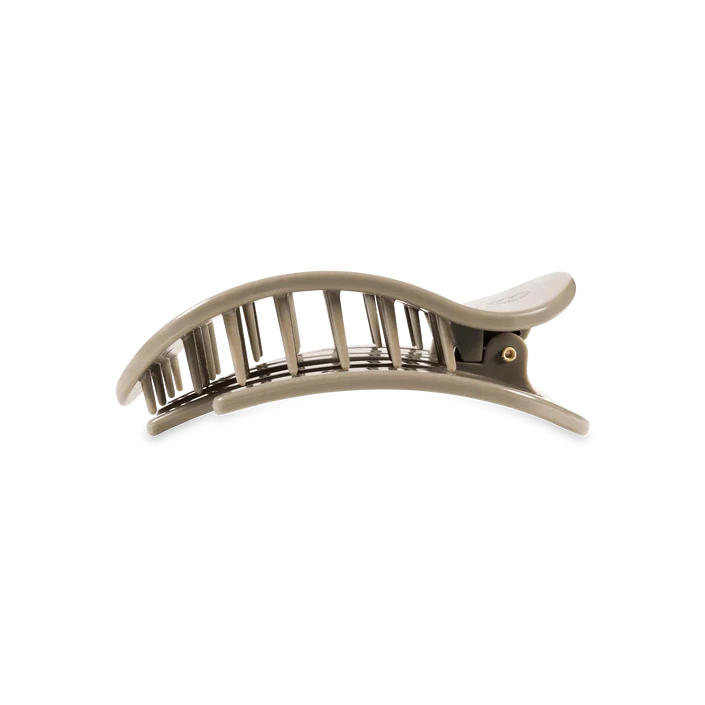 Teleties Large Flat Round Clip Sage It Ain't So