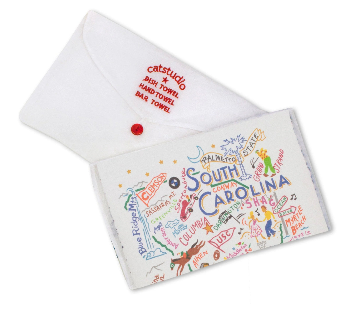 Catstudio Dish Towel South Carolina