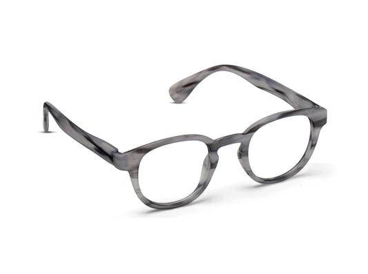 Peepers Readers Scout Gray Horn