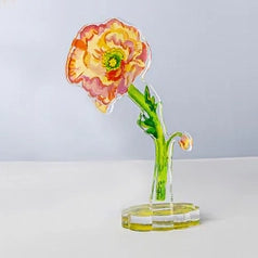 Clear Small Acrylic Flower Stand Single