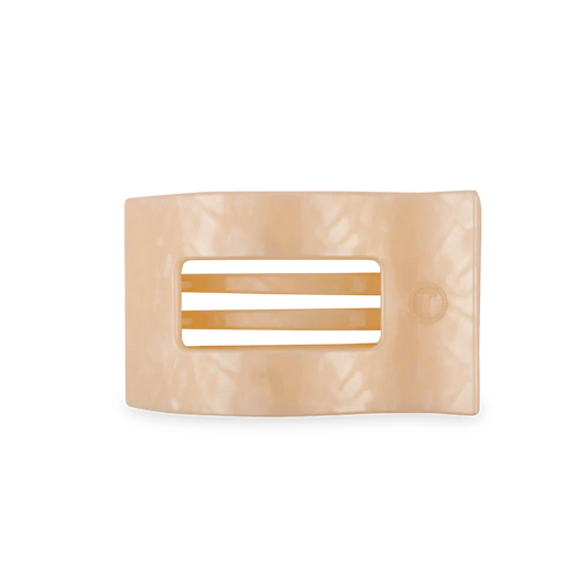 Teleties Medium Flat Rectangle Hair Clip Soft Surf