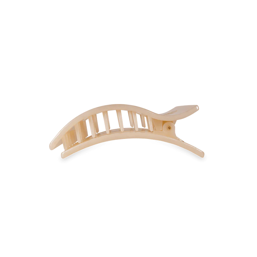 Teleties Small Flat Rectangle Hair Clip Soft Surf