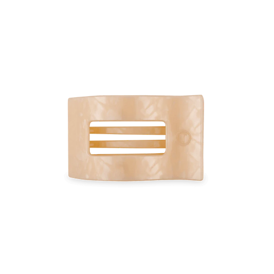 Teleties Small Flat Rectangle Hair Clip Soft Surf
