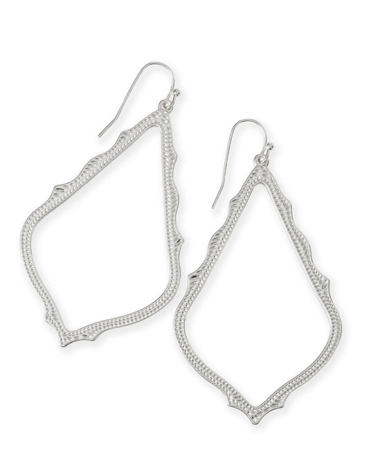 Sophee Drop Silver Earrings