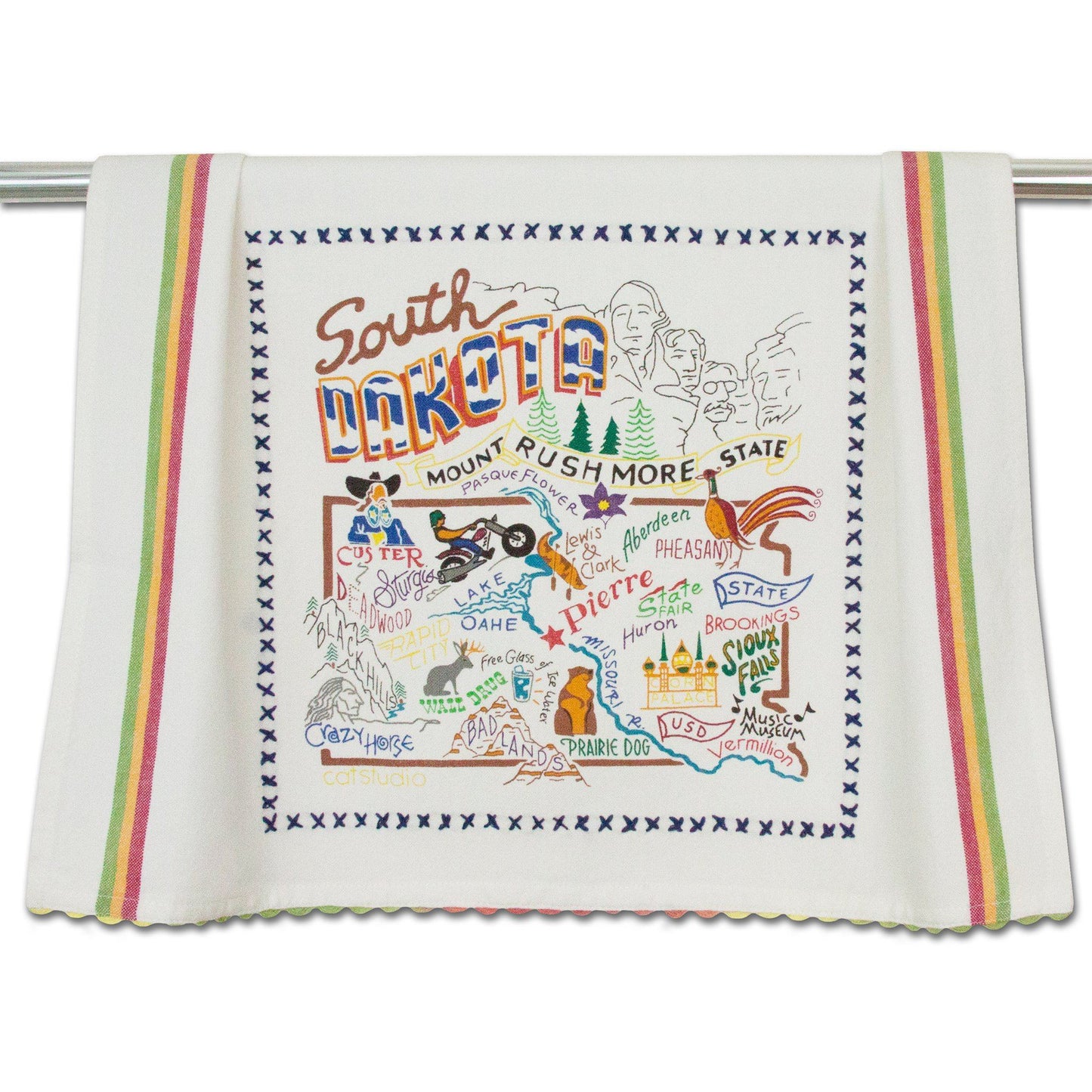 Catstudio Dish Towel South Dakota