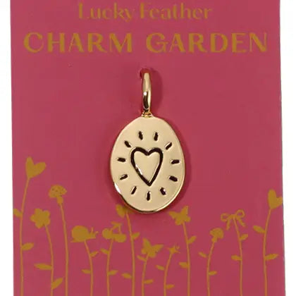 Charm Garden Gold Charm Heart Spark