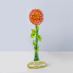Spotted Dahlia Small Acrylic Flower
