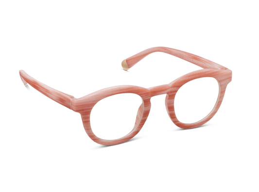 Peepers Readers Stardust Pink Horn