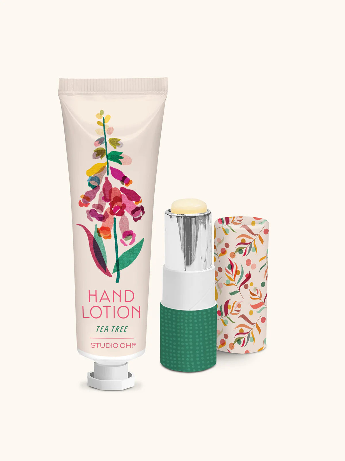 Lip Balm & Hand Lotion Set Summer Blooms