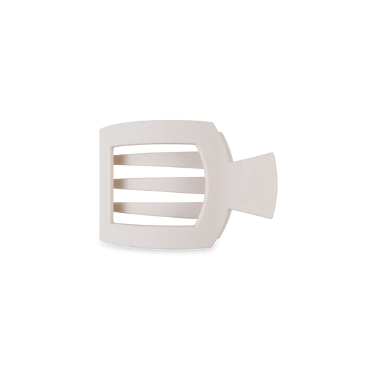 Teleties Small Flat Square Clip Toasted