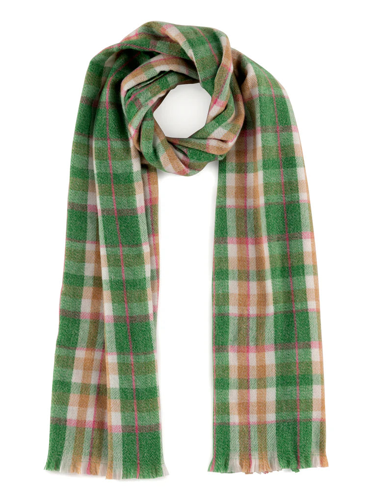 Tony Scarf Green Pink