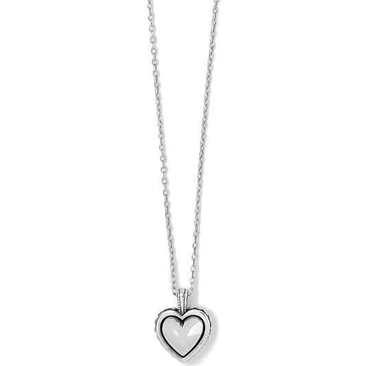 Pretty Tough Bold Heart Petite Necklace