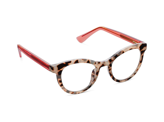 Peepers Readers Tribeca Gray Tortoise/ Coral