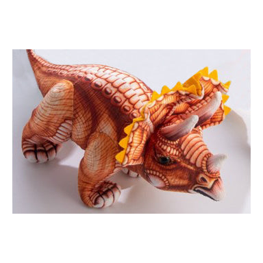 Plush Triceratops Dinosaur