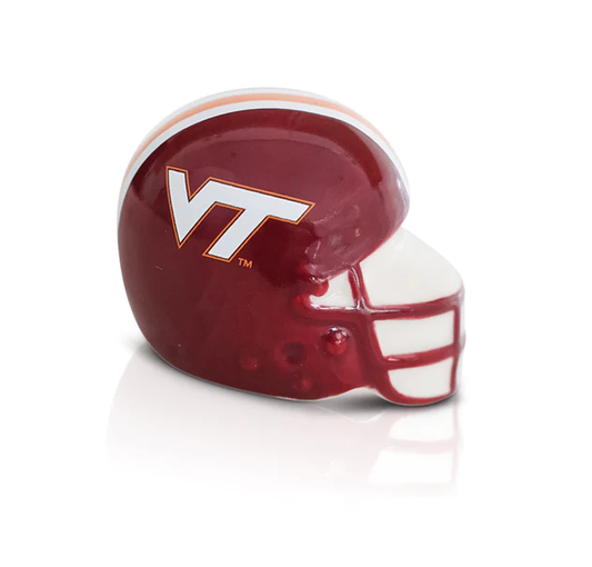 Virginia Tech Football Helmet Nora Fleming Attachment