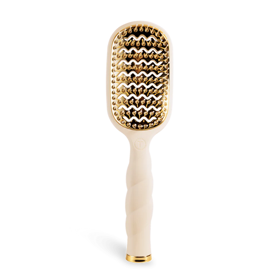 Vented Full-Size Hair Brush Tan