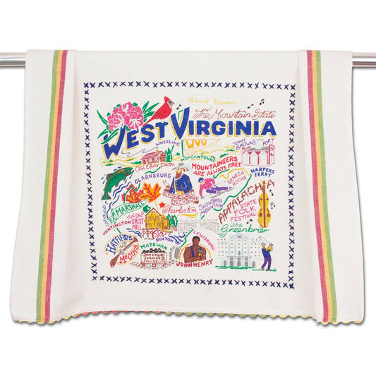 Catstudio Dish Towel West Virginia