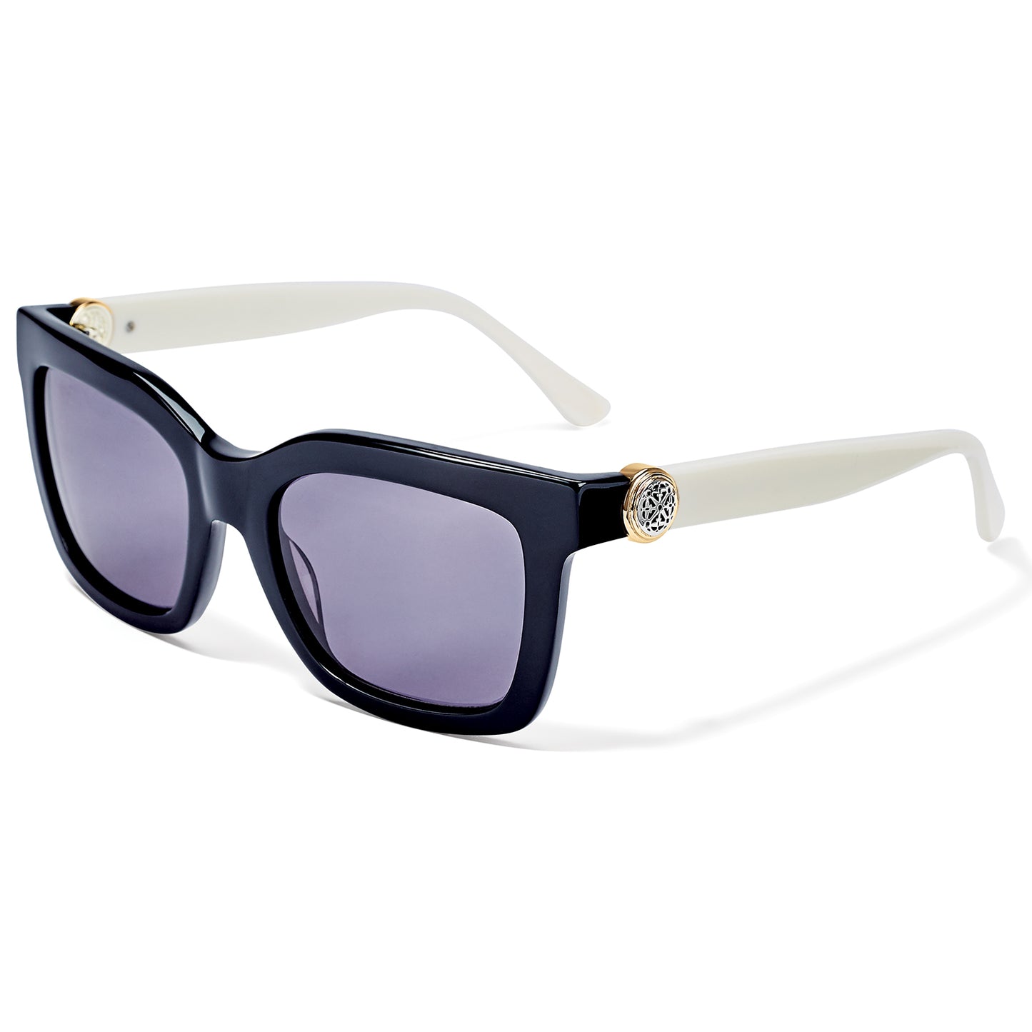 Ferrara Sunglasses Two-Tone Black-White