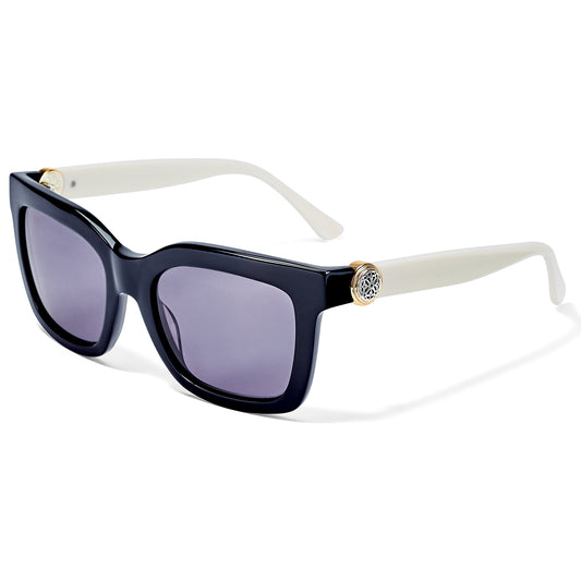 Ferrara Sunglasses Two-Tone Black-White