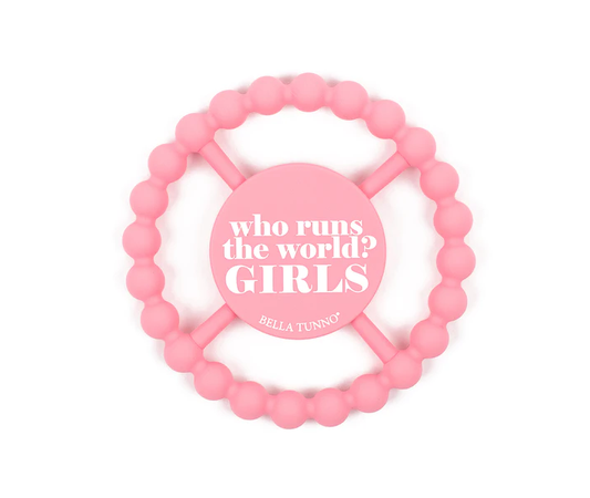 Who Runs The World Happy Teether