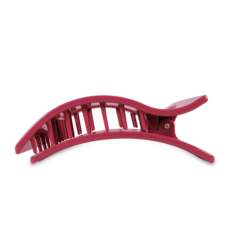 Teleties Large Flat Rectangle Hair Clip Wild Side