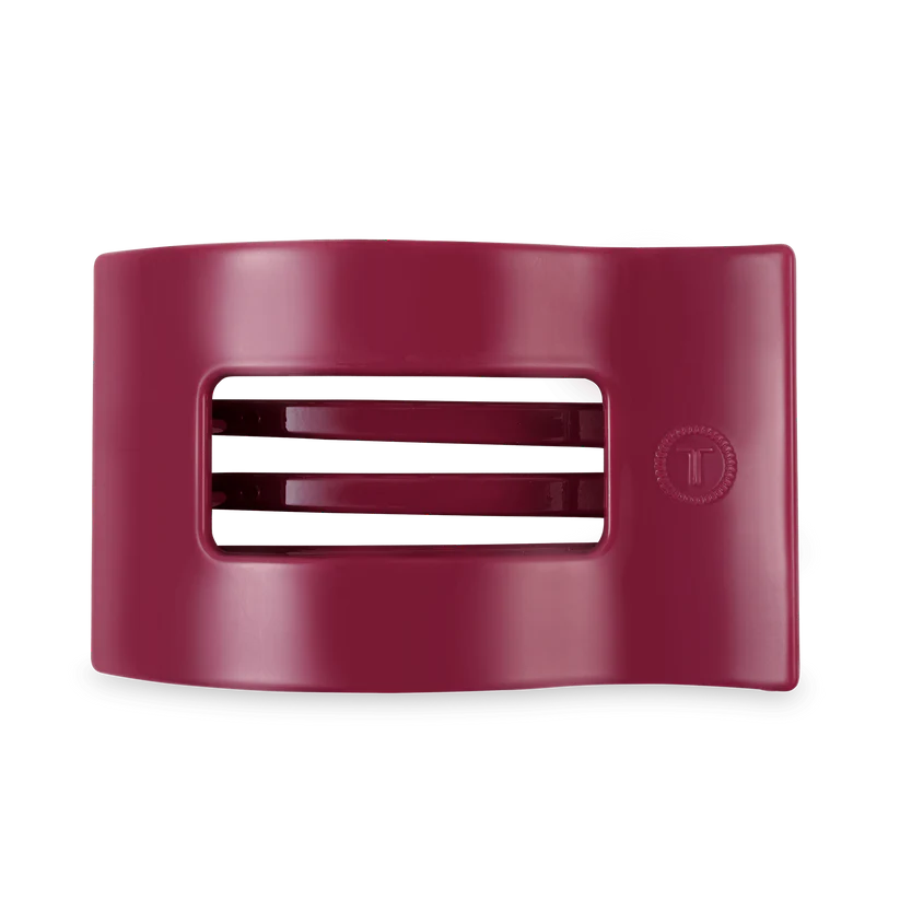 Teleties Large Flat Rectangle Hair Clip Wild Side