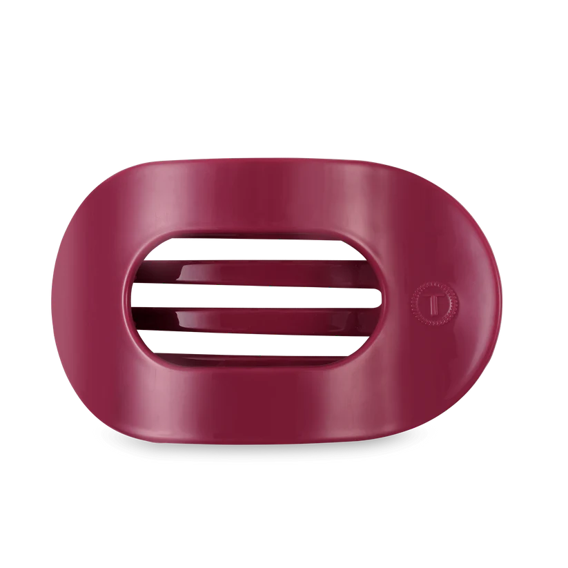 Teleties Large Flat Round Clip Wild Side
