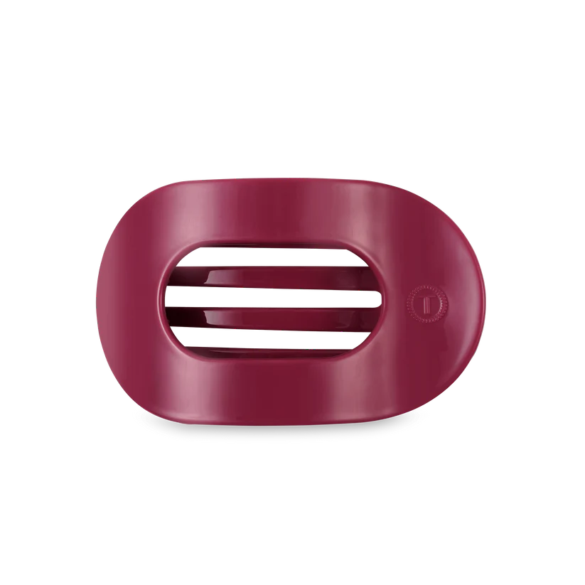 Teleties Medium Flat Round Clip Wild Side