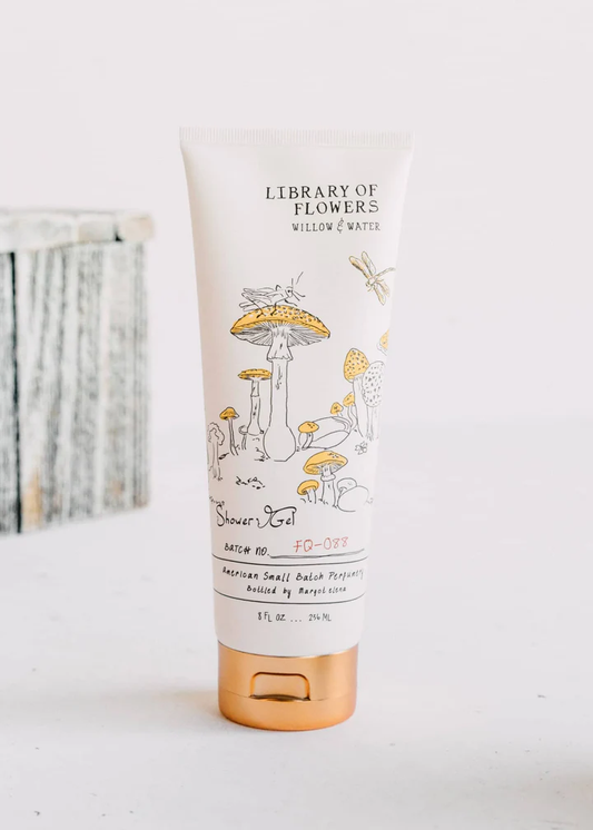 Library of Flowers Shower Gel-Willow & Water