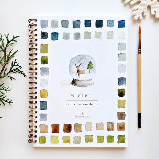 Watercolor Workbook Winter