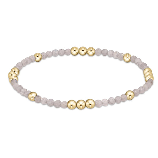 Worthy Pattern 3mm Bracelet Labradorite